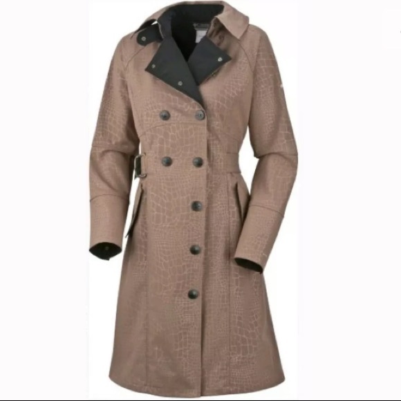 Colombia Soft Shell Trench coat - Picture 1 of 9